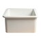 Alfi Brand White Square 18" x 18" Undermount / Drop In Fireclay Prep Sink ABF1818S-W - alternate 2